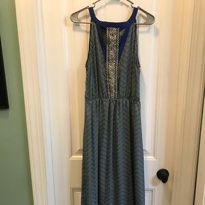 Lucky Brand maxi dress XL wore once